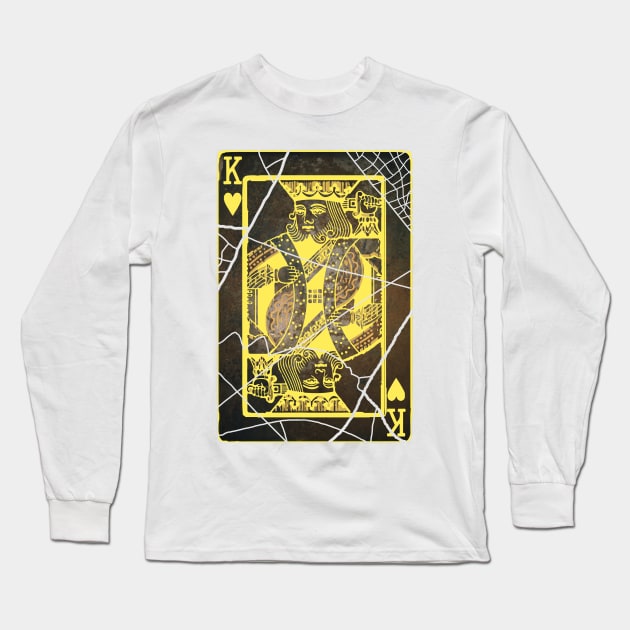 king of broken hearts Long Sleeve T-Shirt by Lamink